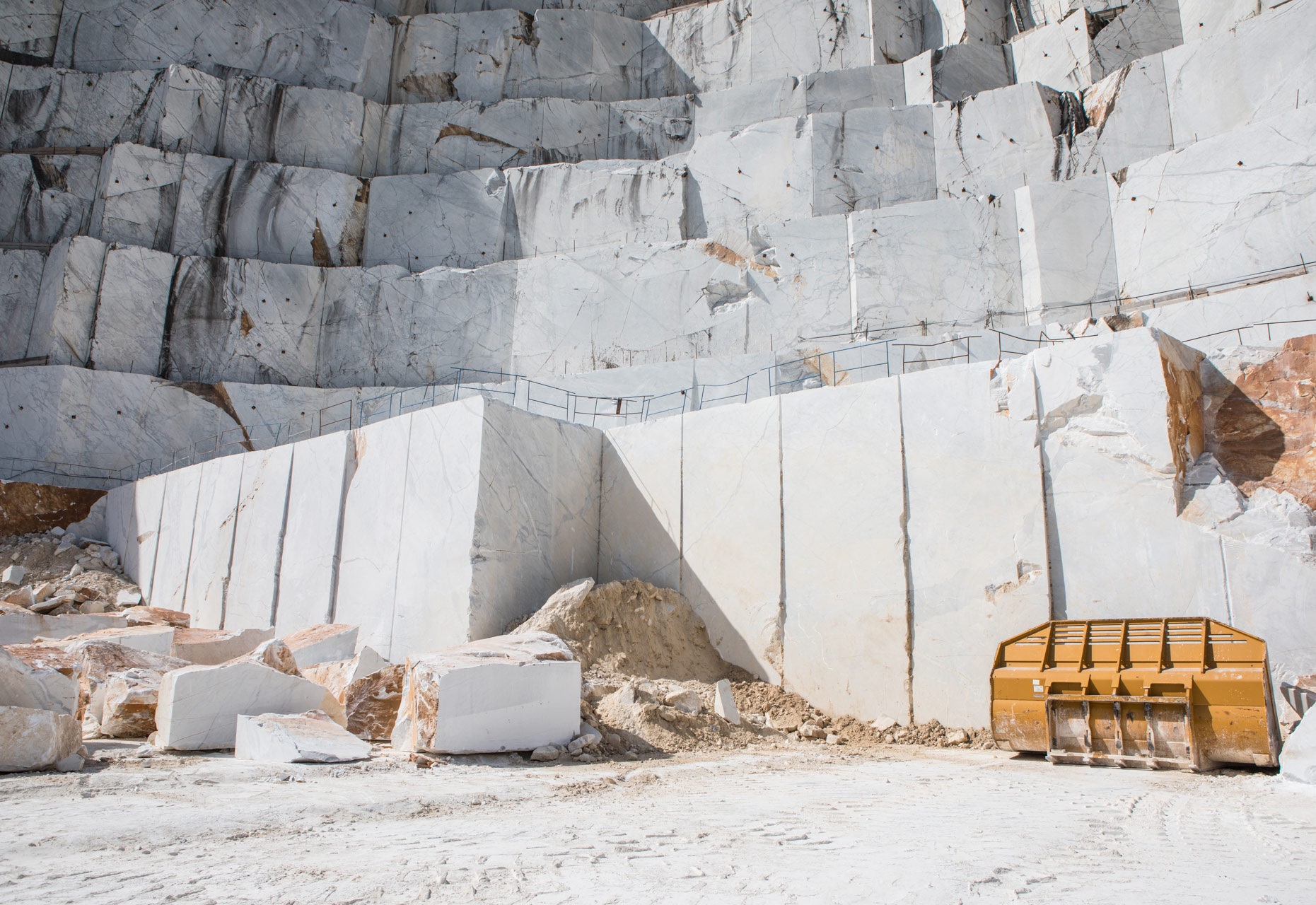 Месторождение мрамора Bianco Carrara